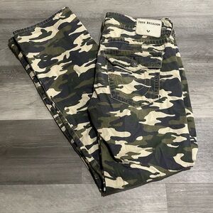 True Religion Ricky Relaxed Straight Camo Pants